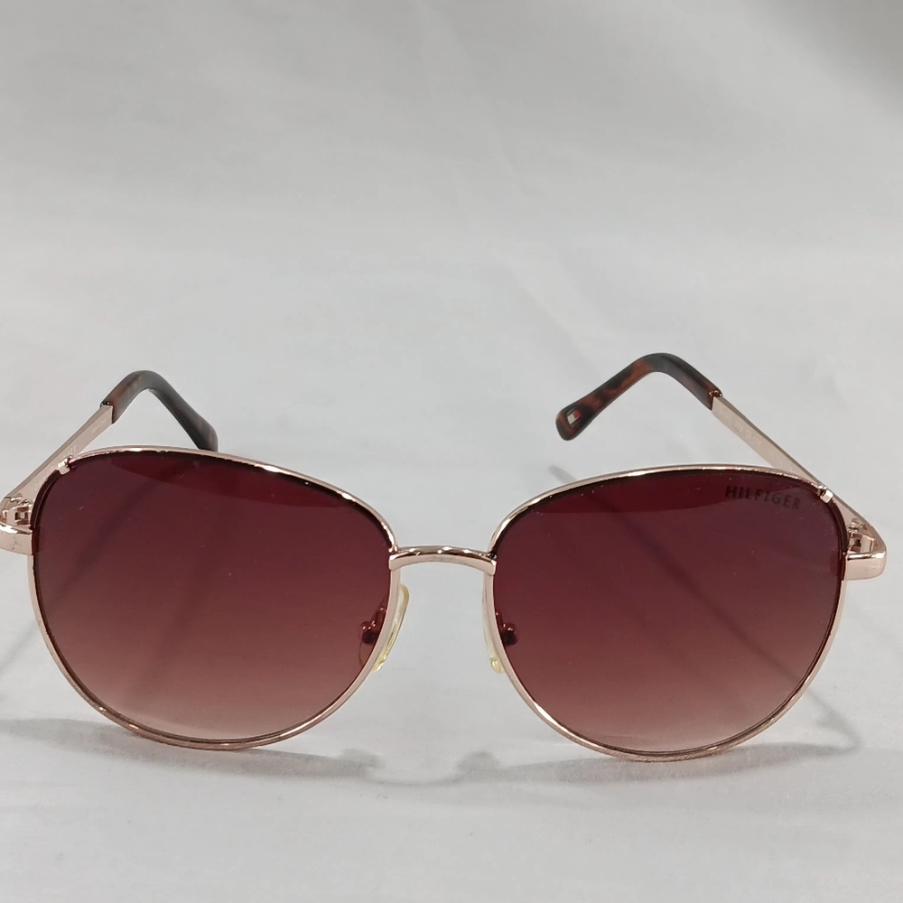 Tommy Hilfiger Aviator Sunglasses Women Shae WM OL416 Classic Retro Old Money